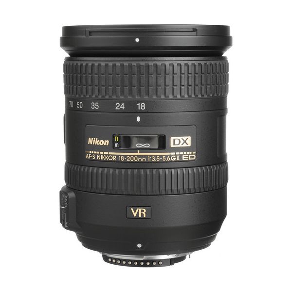 Lente Nikon AF-S DX NIKKOR 18-200 mm f / 3.5-5.6G ED VR II | Shop