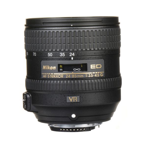 新着 NIKKOR AF-S Nikon Lente FX VR ED 3.5-4.5G / f mm 24-85 レンズ(ズーム)