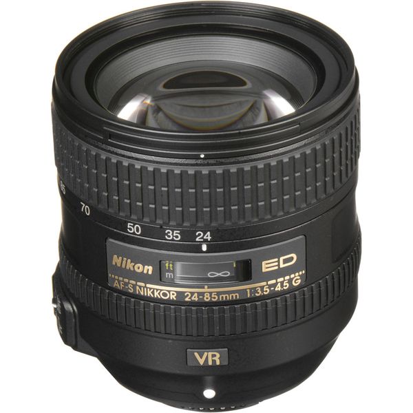 Lente Nikon AF-S NIKKOR FX 24-85 mm f / 3.5-4.5G ED VR