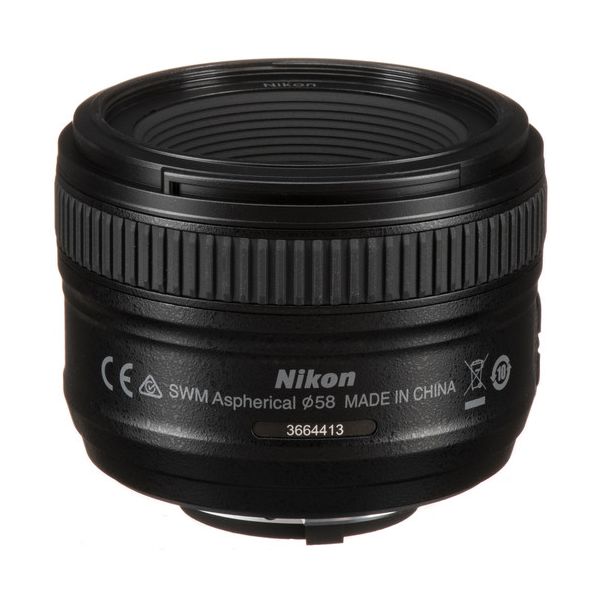 Lente Nikon AF S NIKKOR 50 mm f 1.8G