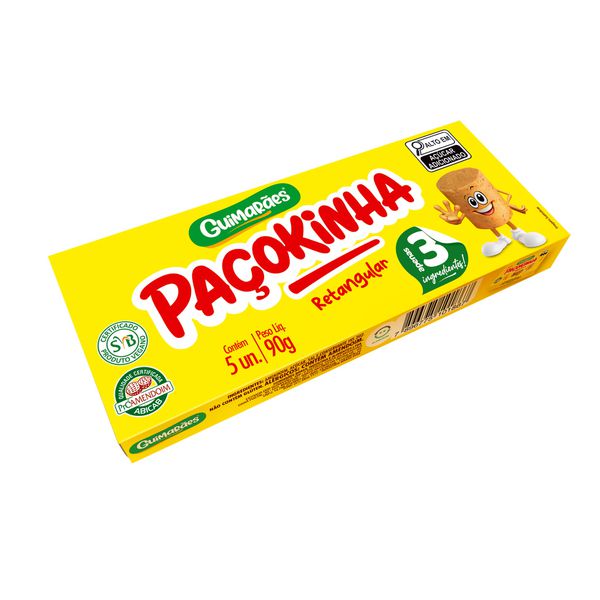 Paçokinha Retangular 90g