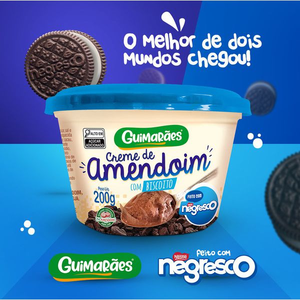 Creme de Amendoim com NEGRESCO 200g