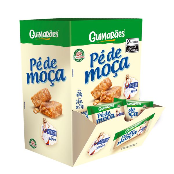 Pé De Moça Feito Com Moça Display 600g