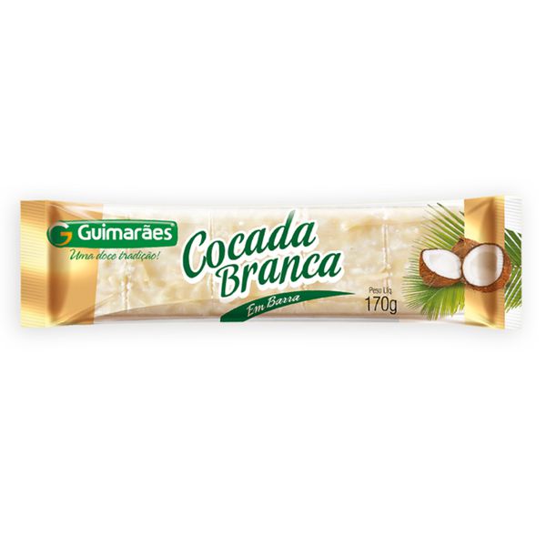 Cocada Branca Em Barra 170g