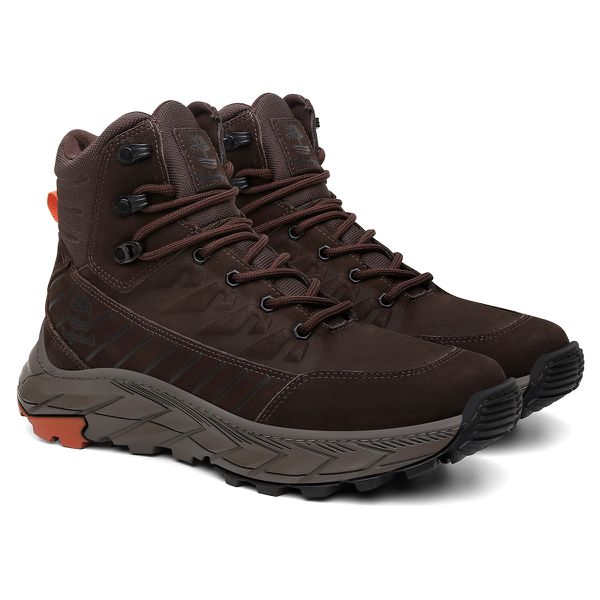Bota 3080 Couro Legítimo - Marrom Escuro