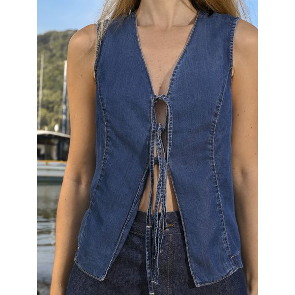Blusa com amarração