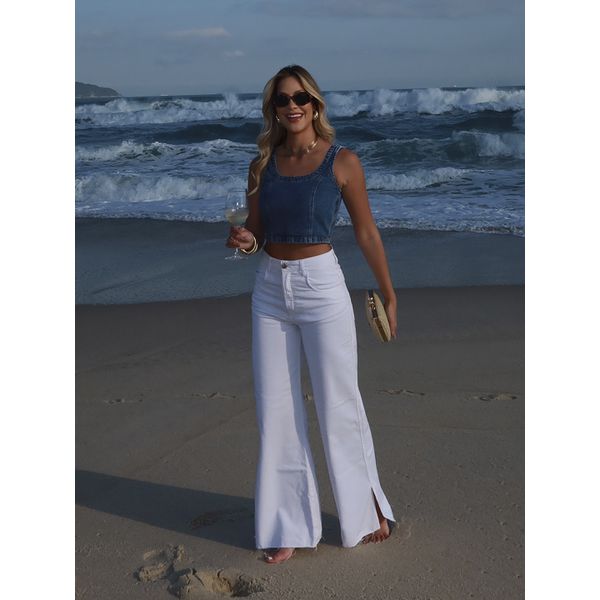 CL.WIDE LEG COLOR FENDA