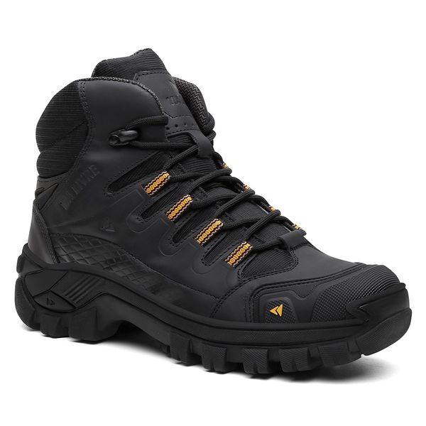 Coturno Boots Adventure Via Livre Kansas Cor Preto
