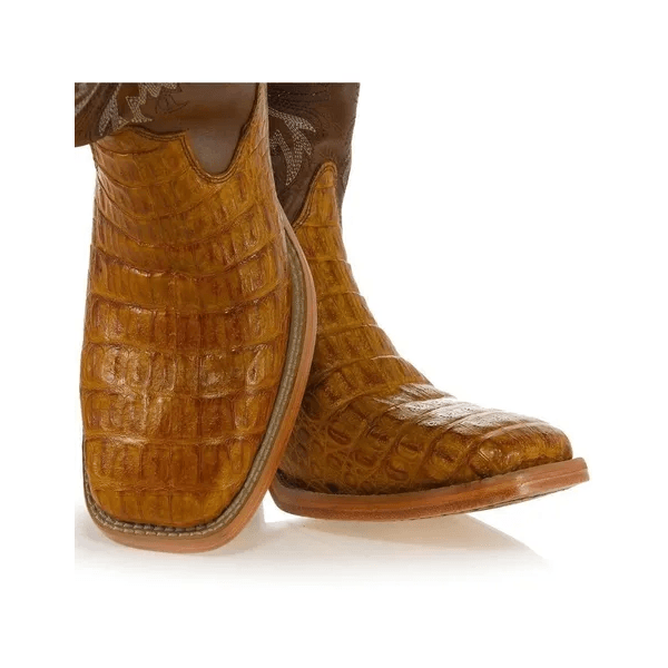Bota texana masculina cheap couro de jacaré