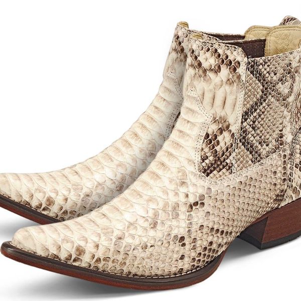Botas de hot sale couro verdadeiro