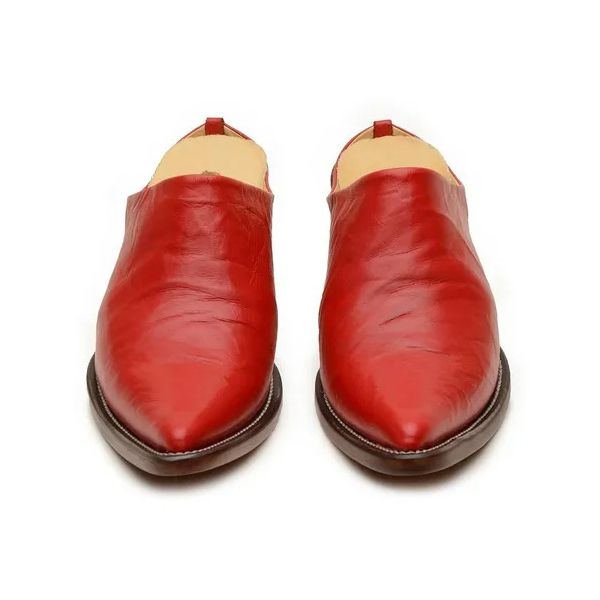 Babuche masculino clearance de couro