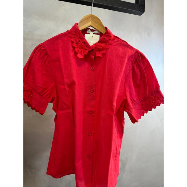 CAMISA IOLANDA VERMELHO