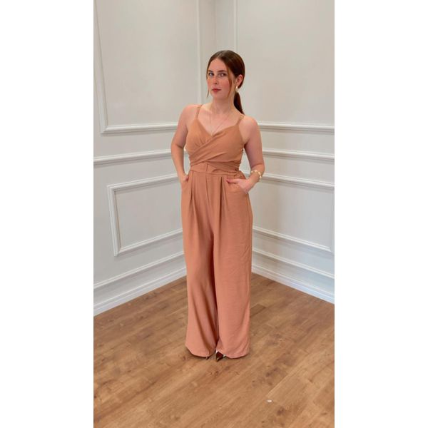 MACACÃO ORQUÍDEA TRANSPASSADO - NUDE