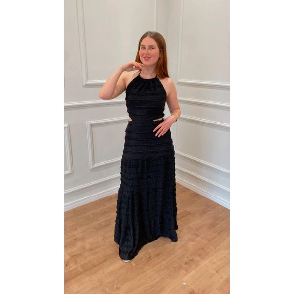 Vestido Lavanda De Amarrar - PRETO