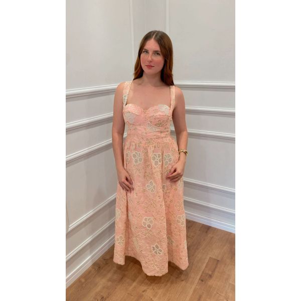 VESTIDO HORTÊNCIA VESTIDO COM BOJO - ROSA
