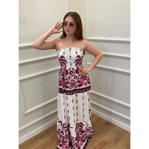 VESTIDO 101 LUREX ROSA