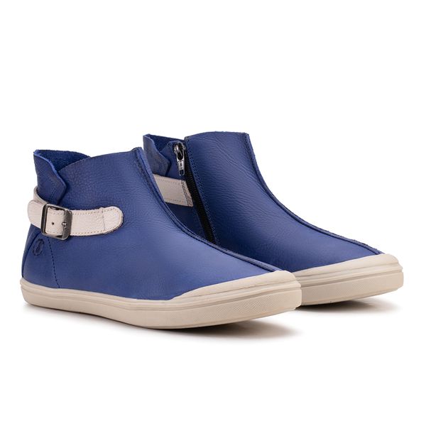 Bota Casual Navy Style em Couro Legítimo – Conforto e Elegância no Dia a Dia