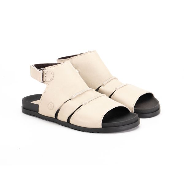 Sandália Birken Ariela Off White, Elegância em Cada Passo"