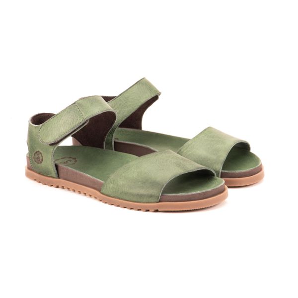 Birken Anne em Cor Verde Militar, Elegância e Durabilidade em Cada Passo