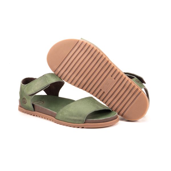 Birken Anne em Cor Verde Militar, Elegância e Durabilidade em Cada Passo