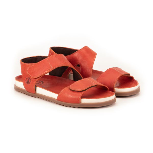 Birken Louise em Cor Tomate, Elegância em Cada Detalhe, Luxo em Cada Passo