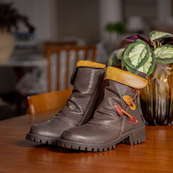 Bota de cheap borracha vermelha