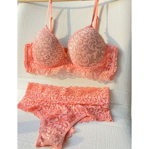 CONJUNTO DEISE ARO INTEIRO - PESSEGO