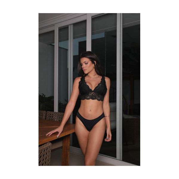 CONJUNTO VALENTINA SEM ARO - PRETO