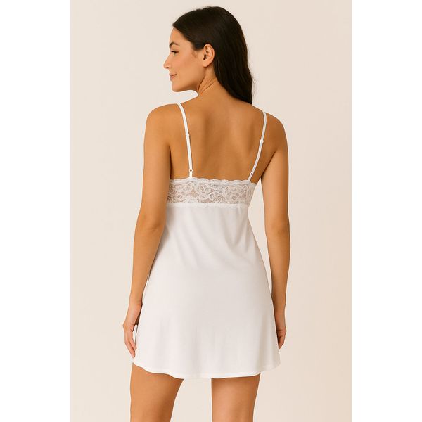 CAMISOLA JADE RENDA - BRANCO