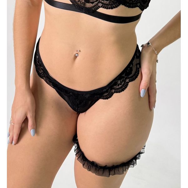 PERSEXY DE TULE - PRETO