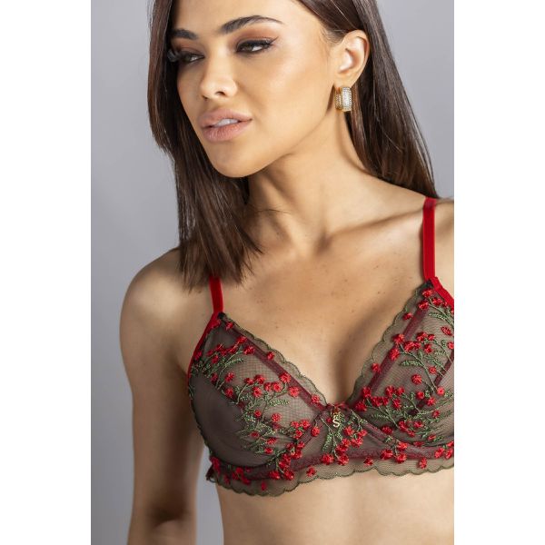 CONJUNTO FLOWERS ED LIMITADA - FLOWERS VERMELHO