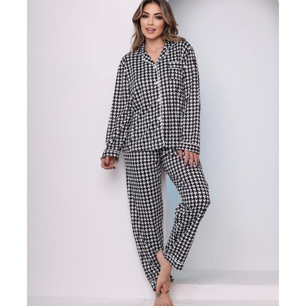 PIJAMA HANNA - ONCA/PRETO