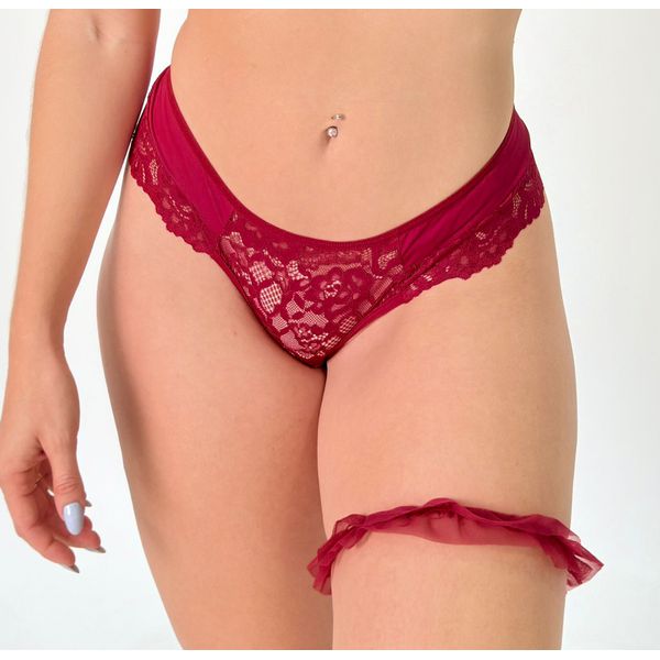 PERSEXY DE TULE - VERMEHO