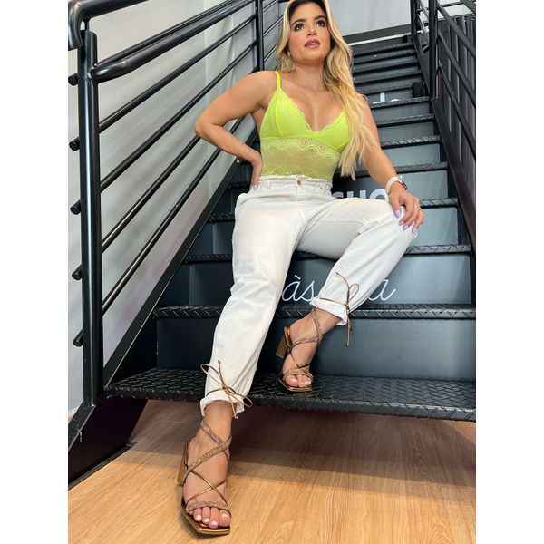 BODY LOLITA - AMARELO NEON