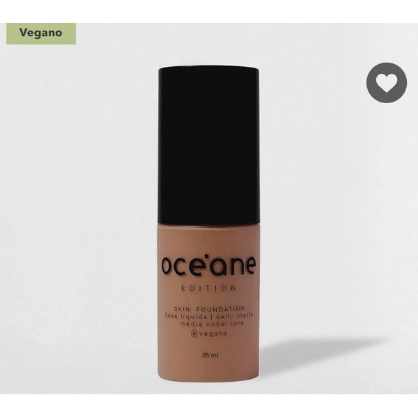Base Líquida Média Semi-Matte - Skin - Cor 340m - Océane Edition 35ml