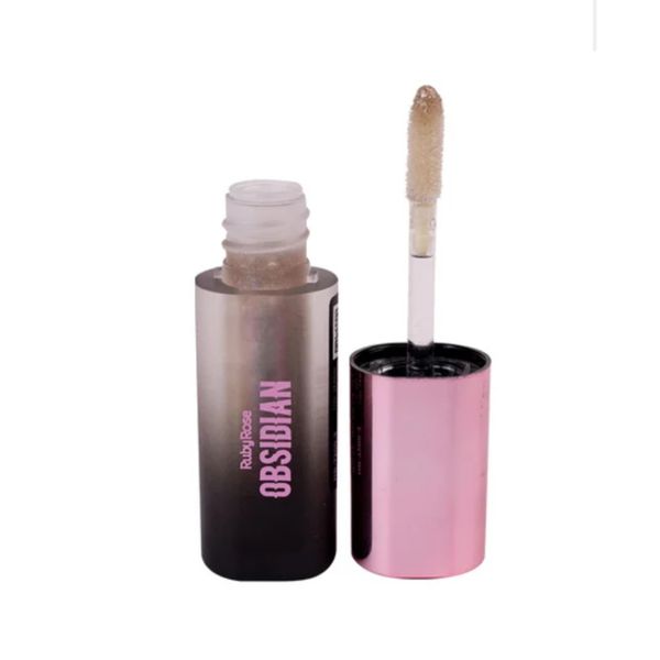Glossy Lips Obsidian - Cor Rose Quartz - Ruby Rose