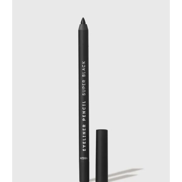 Lápis para Olhos Preto - Eyeliner Super Black Océane Purple 