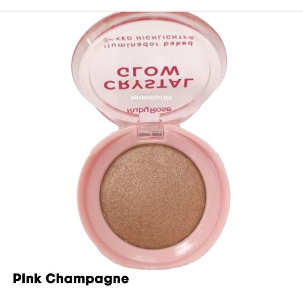 Iluminador Baked Crystal Glow- Cor Pink Champagne - Ruby Rose