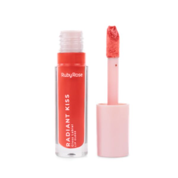 Gloss Labial Radiant Kiss - Rk 10- Ruby Rose Lançamento linha Rosa