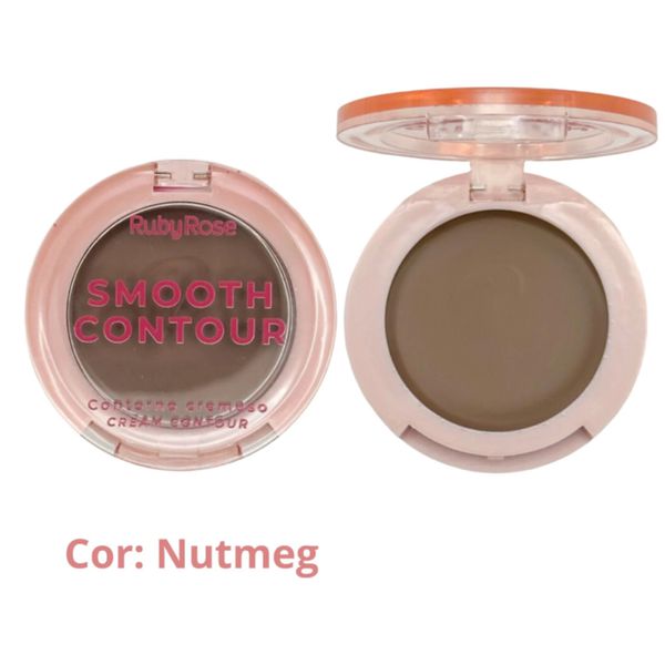 Contorno Cremoso- Cor Nutmeg - Ruby Rose Lançamento linha Rosa