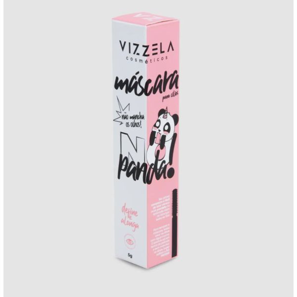 máscara para cílios no panda vizzela 