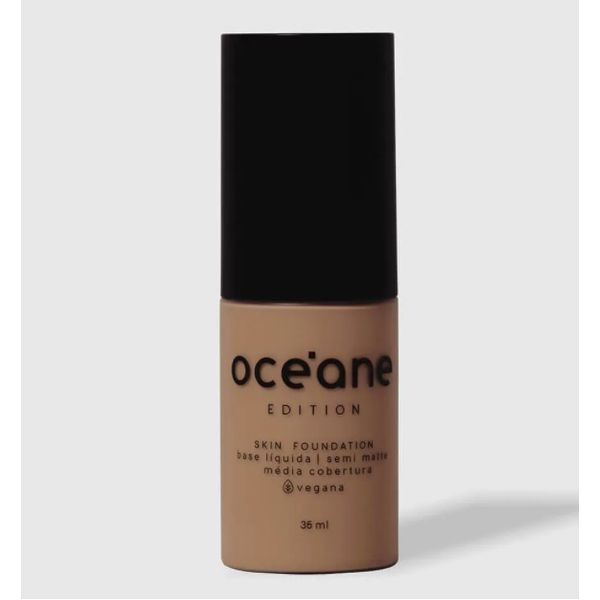 Base Líquida Semi-Matte – Skin Foundation - Cor 315M - Océane Edition 