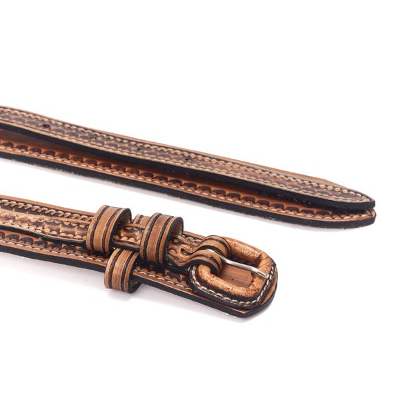 Cinto em Couro Americano Solagro Castanho