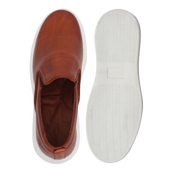 Slip on sales masculino caramelo