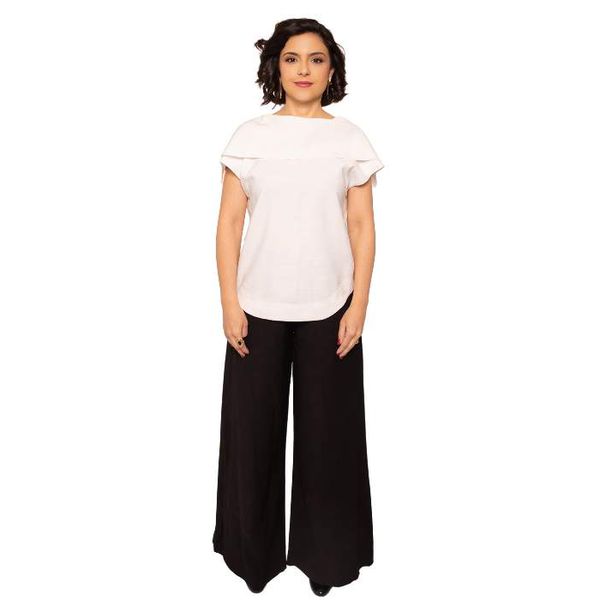 Calça Wide Leg Preta