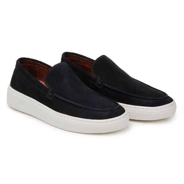 Mocassim Masculino Miami Camurça Preto