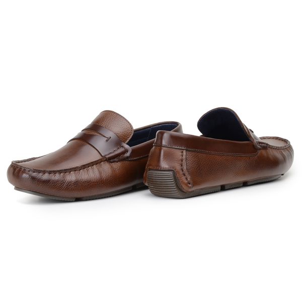 Drive masculino em hotsell couro