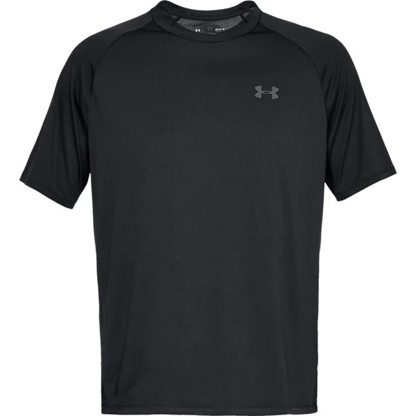 Camiseta Under Armour Tech 2.0 Masculina - Preto+C... - SOU ESPORTES