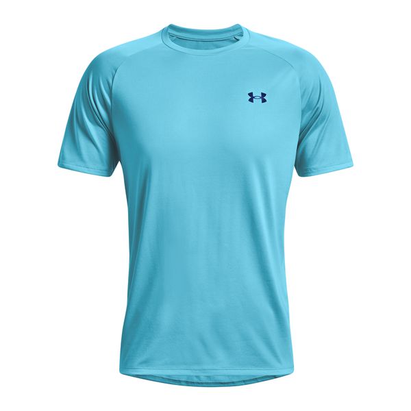 Camiseta Under Armour Tech 2.0 Masculina - Azul Ro... - SOU ESPORTES