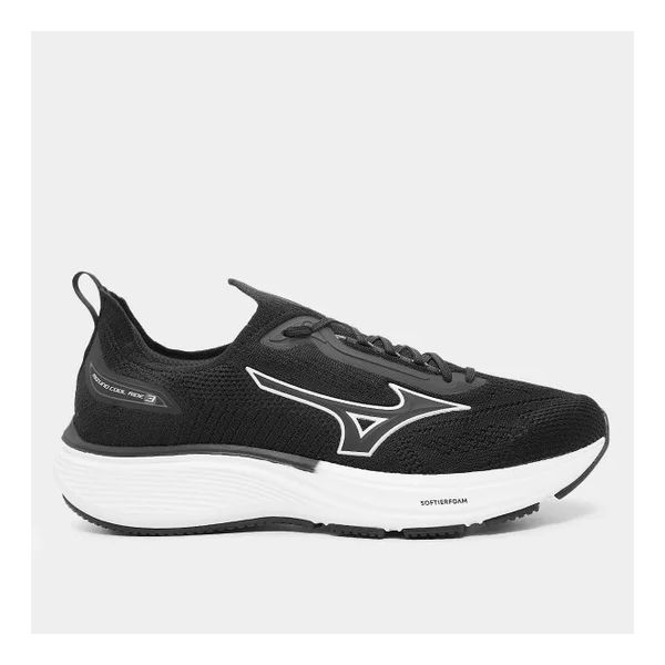 Tênis Mizuno Cool Ride 3 Masculino - Preto - 1439 - SOU ESPORTES